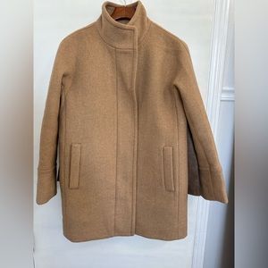 J Crew Factory City Coat. Sandstone. Size 4. Worn once. Like new conditi…